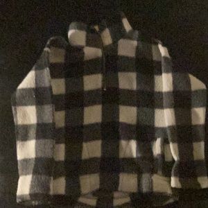 Old navy, size XS, black and white plaid